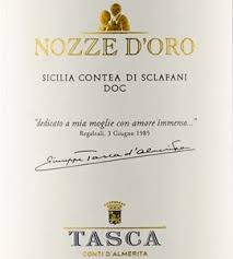 “Nozze d’Oro” Bianco Contea di Sclafani DOC 2017